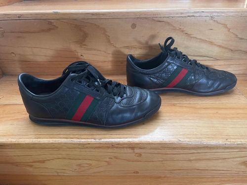 Gucci Sneakers Nero Incrociato