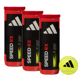 Pelota De Pádel adidas Speed Rx, Paquete Con 03 Tubos