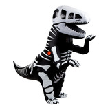 Disfraz Inflable Dinosaurio Esqueleto Divertido Halloween