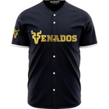 Jersey Beisbol Venados Mazatlan Dorado M1