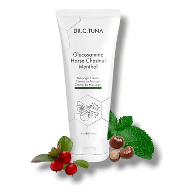 Crema Para Masaje Con Glucosamina y castaña de indias Dr.c Tuna, Farmasi | Envío gratis