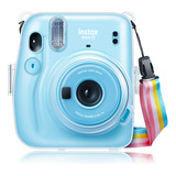 Funda Para Fujifilm Instax Mini 11 Fintie Dura Transparente