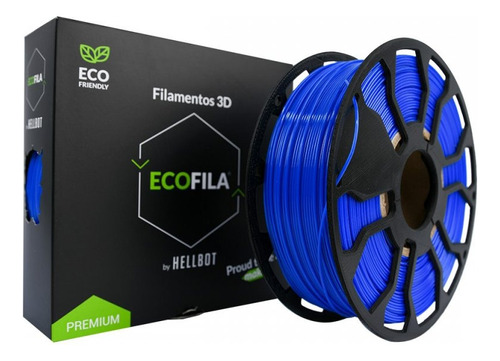 Filamento 3d Ecofila Pla 1.75 Hellbot 1kg
