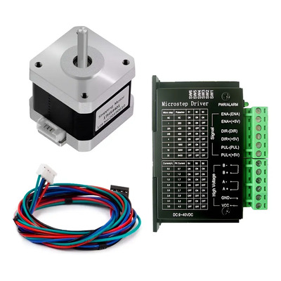 Nema 17 Motor A Pasos 4kg\u002Fcm 1.7a Bipolar + Driver Tb6600 4a | Envío gratis