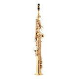 Sax Soprano Sib - Eagle Sp502l + Palheta Vandoren De Brinde!