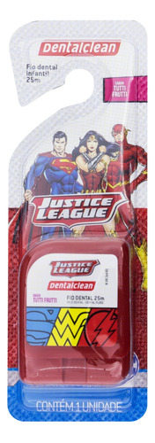 Fio Dental Justice League Sabor Tutti Frutti 25 M