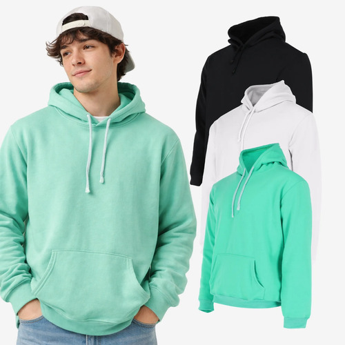 Paquete Sport De 3 Sudaderas Stretch Hombre Hoodie Felpa  | Envío gratis