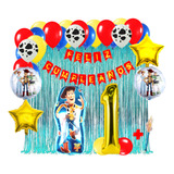 Globos Kit Toy Story Woody Decoración Cumpleaños Compatible