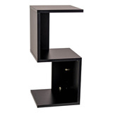 Mesa De Cabeceira Nicho Modelo S Mdf Preto