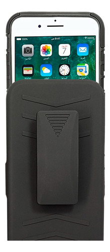 Funda Clip Uso Rudo Para iPhone Holster Soporte Cinturon,