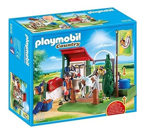 Playmobil Country 6929 - Set De Limpieza Para Caballos