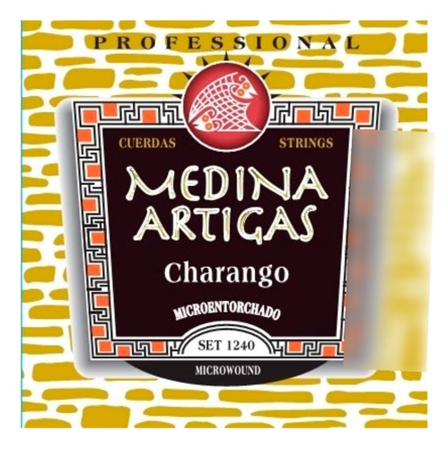 Set De Cuerdas Para Charango Medina Artigas Set 1240