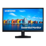 Monitor Samsung 22 Plano Fhd Con Amplio Ángulo De Visión Color Negro N A