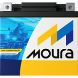 Bateria Moura12v6ah Honda Nx Falcon 400 Todos Anos Promoção