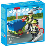 Todobloques Playmobil 6113 Equipo De Limpieza Metepec Toluca