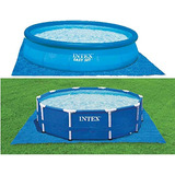 Intex Pool Ground Cloth Para Piscinas De Alrededor De 8 Pies