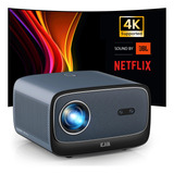 Proyector Kjm Con Netflix, Bluetooth, Wifi 1500 Ansi, 4k, Jb