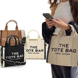 Thetotebag Bolso Mano Lona Compras Cercanías Bolsas Marca