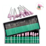 42 Pulidor Taladro Puntas Para Nail Drill Uñas Profesional