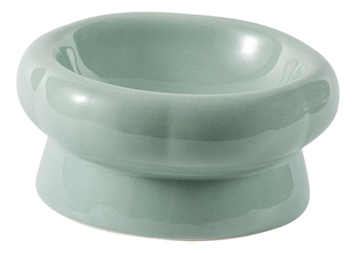 Cuenco De Comida Para Gatos, Plato De 180ml Verde