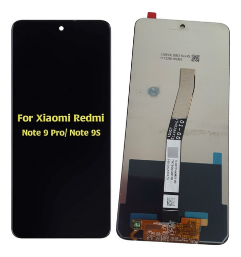Pantalla Display/touch Xiaomi Redmi Note Pro/9s Calidad Orig