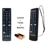 Control Remoto Para LG Smart Tv  Akb75675304 + Funda + Pila