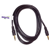 Cable Audio Nisuta Ns-cau35s 3.5 Stereo Macho 1.8 Metros