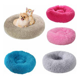 Cama Suave De Felpa Antiestrés Para Perros Y Gatos 70cm