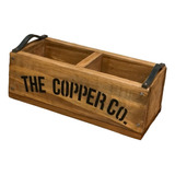 Caja Cajón Organizador De Madera  Con División - The Copper
