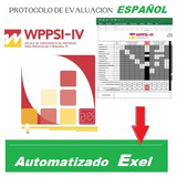 Wppsi Iv En Español -software Automatizado