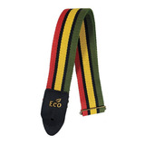 Correia Violão Guitarra Basso Eco Fun Rasta Ecostrap