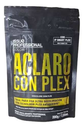 Polvo Decolorante Profesional Issue Aclaró Con Plex 700g 