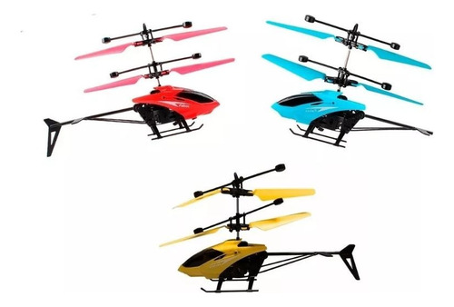 Helicóptero De Brinquedo Sensor De Mão Usb Recarregável