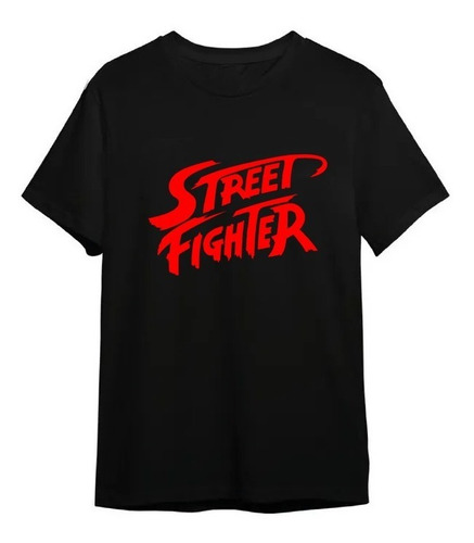 Polera Street Fighter Gamer Videojuegos Clasicos