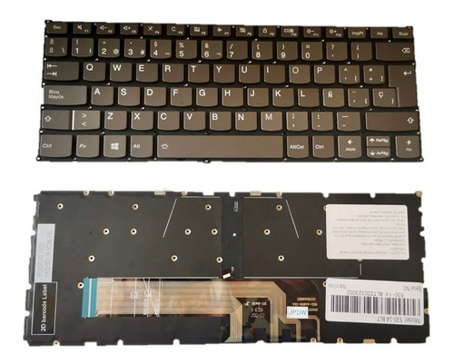 Teclado Lenovo 730-15 Flex 6-14ikb 14arr Yoga 530-14ikb Luz