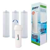 3 Refil Rosca P/ Filtro Branco Aqualimp Fpe02r  Caixa Dagua