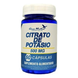 Citrato De Potasio 60 Capsulas 500mg