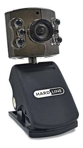 Webcam Usb 2,0 Megapixel Sd Clip-on De 360 Hardline
