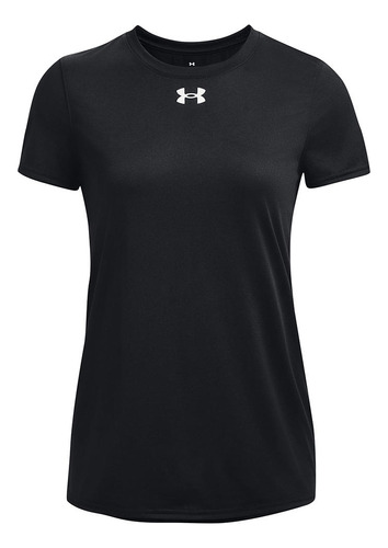 Polera Manga Corta Ua T Team Mujer Negro Under Armour