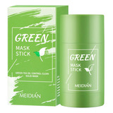 Aoowu Green Mask Stick, 2pcs Mascarilla Te Verde Para Limpie