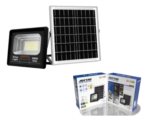 Foco Solar Con Panel Separado 300w 
