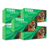 Kit 5 Toner Compatible Con Brother Tn410 Hl-2130/ 2132/ 2240