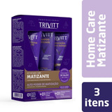 Kit Trivitt Home Care Matizante Com Hidratação Intensiva