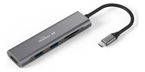 Adaptador Usb C Macbook Air / Pro Hdmi 4k Cartão Sd Micro Sd