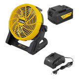 Ventilador 7 Polegadas + 1 Bateria 5ah Intercambiável Vonder