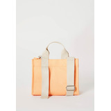 Bolsa Tote Feminina Média Hering Cor Laranja