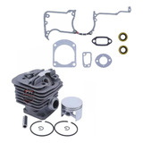 Kit Cilindro Y Piston Para Motosierra Husqvarna 61 + Juntas 