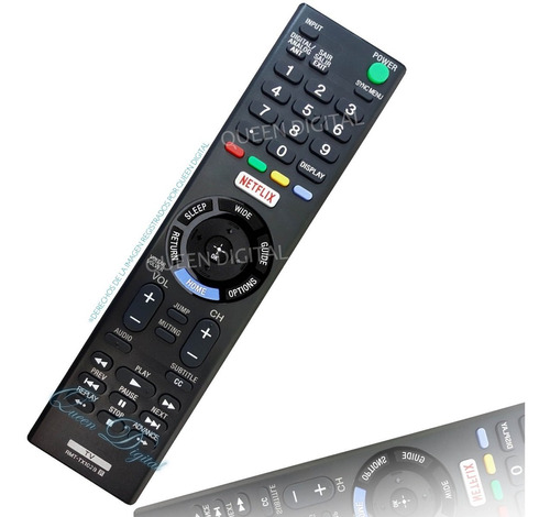 Control Remoto Para Smart Tv Sony Netflix X855d W605d W807c
