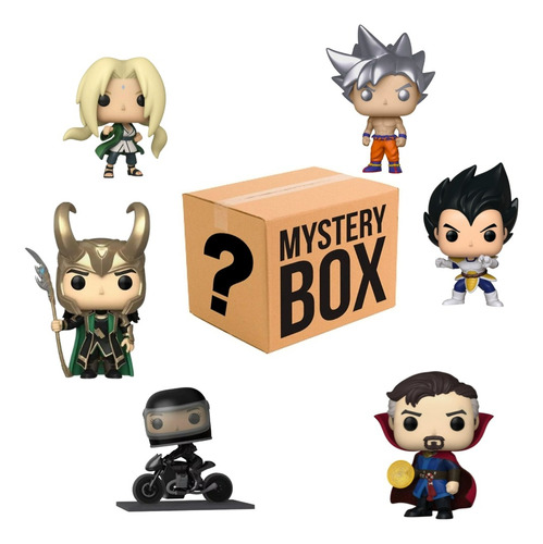 Funko Pop Caja Sorpresa Mystery Box 6 Piezas Azar Exclusivos