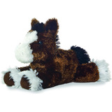 Peluches Aurora Mini Flopsie Caballo Percherón Clydes Horse